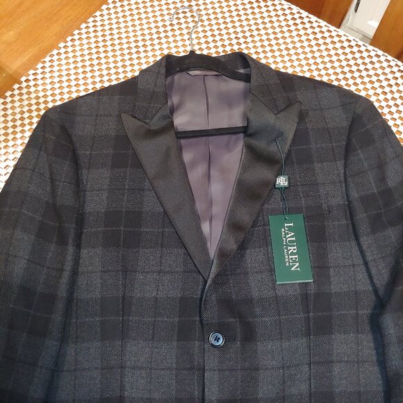 Ralph Lauren Tuxedo Evening Jacket - Wool - Size 40 Regular - NWT - Picture 2 of 13